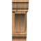 Ekena Millwork Thorton Traditional Rough Sawn Bracket w/ Offset Brace, Western Red Cedar, 6"W x 16"D x 16"H BKT0604X16X16THR01RWR - alternate 3